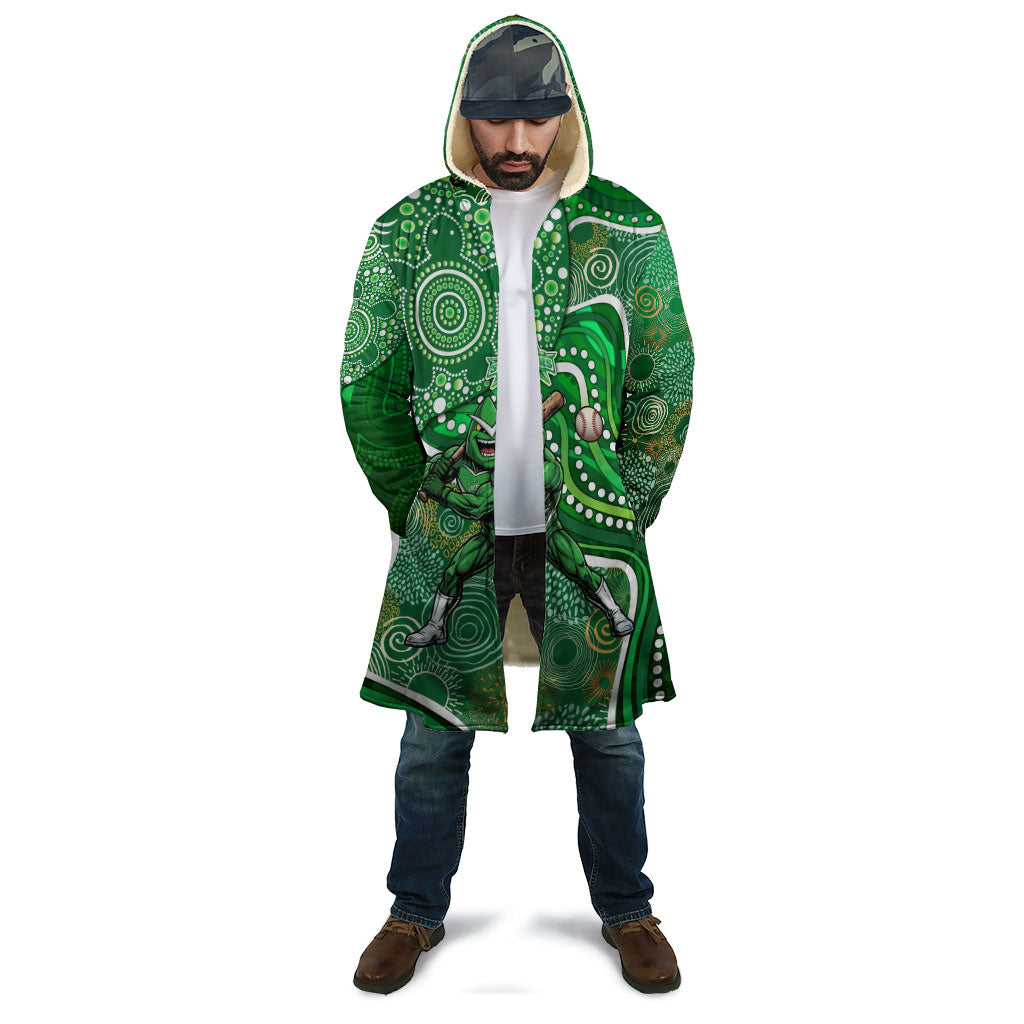 Melbourne Stars Cloak Indigenous Dot Art Superhero Batter Tribal Pattern