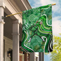 Melbourne Stars Garden Flag Indigenous Dot Art Superhero Batter Tribal Pattern