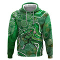 Melbourne Stars Hoodie Indigenous Dot Art Superhero Batter Tribal Pattern
