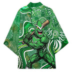 Melbourne Stars Kimono Indigenous Dot Art Superhero Batter Tribal Pattern