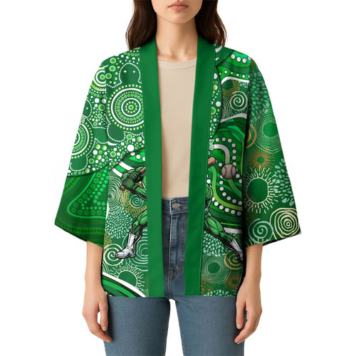 Melbourne Stars Kimono Indigenous Dot Art Superhero Batter Tribal Pattern