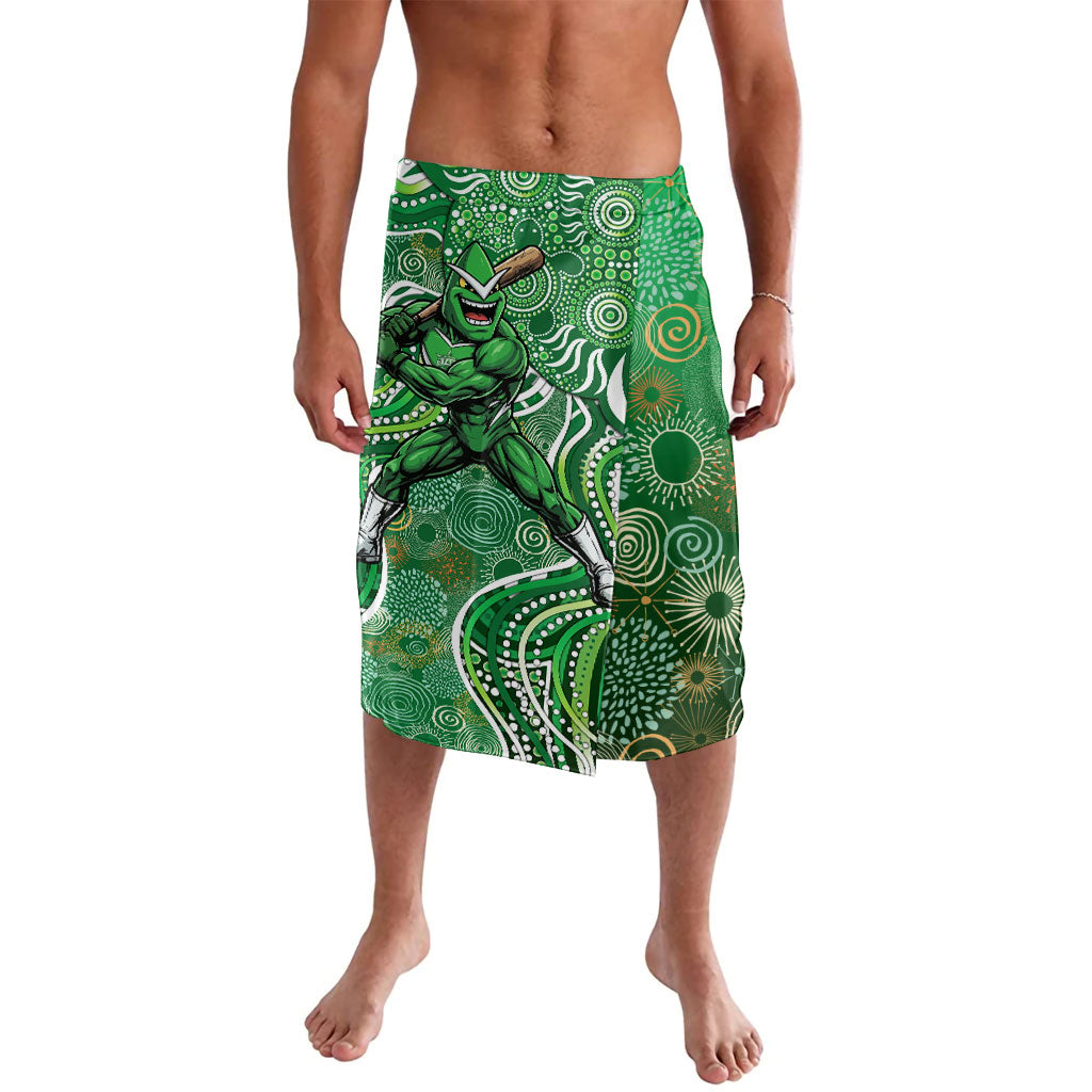 Melbourne Stars Lavalava Indigenous Dot Art Superhero Batter Tribal Pattern