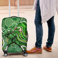 Melbourne Stars Luggage Cover Indigenous Dot Art Superhero Batter Tribal Pattern