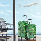 Melbourne Stars Luggage Cover Indigenous Dot Art Superhero Batter Tribal Pattern