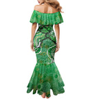 Melbourne Stars Mermaid Dress Indigenous Dot Art Superhero Batter Tribal Pattern