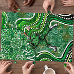 Melbourne Stars Puzzle Indigenous Dot Art Superhero Batter Tribal Pattern