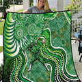 Melbourne Stars Quilt Indigenous Dot Art Superhero Batter Tribal Pattern