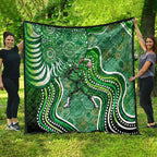 Melbourne Stars Quilt Indigenous Dot Art Superhero Batter Tribal Pattern