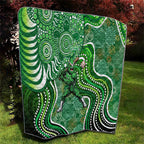 Melbourne Stars Quilt Indigenous Dot Art Superhero Batter Tribal Pattern