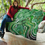 Melbourne Stars Quilt Indigenous Dot Art Superhero Batter Tribal Pattern