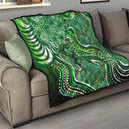 Melbourne Stars Quilt Indigenous Dot Art Superhero Batter Tribal Pattern
