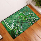Melbourne Stars Rubber Doormat Indigenous Dot Art Superhero Batter Tribal Pattern