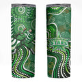 Melbourne Stars Skinny Tumbler Indigenous Dot Art Superhero Batter Tribal Pattern