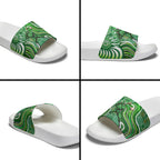 Melbourne Stars Slide Sandals Indigenous Dot Art Superhero Batter Tribal Pattern