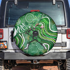 Melbourne Stars Spare Tire Cover Indigenous Dot Art Superhero Batter Tribal Pattern