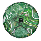 Melbourne Stars Spare Tire Cover Indigenous Dot Art Superhero Batter Tribal Pattern