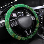 Melbourne Stars Steering Wheel Cover Indigenous Dot Art Superhero Batter Tribal Pattern
