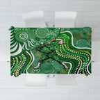Melbourne Stars Tablecloth Indigenous Dot Art Superhero Batter Tribal Pattern