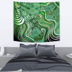 Melbourne Stars Tapestry Indigenous Dot Art Superhero Batter Tribal Pattern