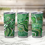 Melbourne Stars Tumbler Cup Indigenous Dot Art Superhero Batter Tribal Pattern
