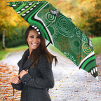 Melbourne Stars Umbrella Indigenous Dot Art Superhero Batter Tribal Pattern