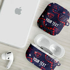 Personalized Melbourne Demons AirPods Case Aboriginal Pattern with Graffiti Style