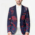 Personalized Melbourne Demons Blazer Aboriginal Pattern with Graffiti Style