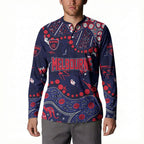 Personalized Melbourne Demons Button Sweatshirt Aboriginal Pattern with Graffiti Style