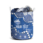 Personalized North Melbourne Kangaroos Laundry Basket Aboriginal Pattern with Graffiti Style