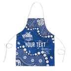 Personalized North Melbourne Kangaroos Apron Aboriginal Pattern with Graffiti Style