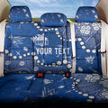 Personalized North Melbourne Kangaroos Back Car Seat Cover Aboriginal Pattern with Graffiti Style