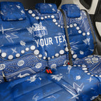 Personalized North Melbourne Kangaroos Back Car Seat Cover Aboriginal Pattern with Graffiti Style
