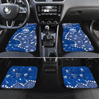 Personalized North Melbourne Kangaroos Car Mats Aboriginal Pattern with Graffiti Style