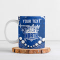 Personalized North Melbourne Kangaroos Ceramic Mug Aboriginal Pattern with Graffiti Style