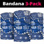 Personalized North Melbourne Kangaroos Neck Gaiter Aboriginal Pattern with Graffiti Style
