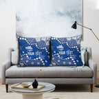 Personalized North Melbourne Kangaroos Pillow Cover Aboriginal Pattern with Graffiti Style