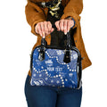 Personalized North Melbourne Kangaroos Shoulder Handbag Aboriginal Pattern with Graffiti Style