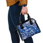 Personalized North Melbourne Kangaroos Shoulder Handbag Aboriginal Pattern with Graffiti Style