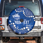 Personalized North Melbourne Kangaroos Spare Tire Cover Aboriginal Pattern with Graffiti Style