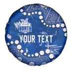 Personalized North Melbourne Kangaroos Spare Tire Cover Aboriginal Pattern with Graffiti Style
