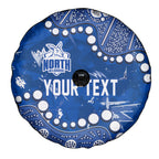 Personalized North Melbourne Kangaroos Spare Tire Cover Aboriginal Pattern with Graffiti Style