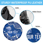 Personalized North Melbourne Kangaroos Spare Tire Cover Aboriginal Pattern with Graffiti Style