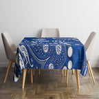 Personalized North Melbourne Kangaroos Tablecloth Aboriginal Pattern with Graffiti Style
