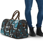 Personalized Port Adelaide Power Travel Bag Aboriginal Pattern with Graffiti Style