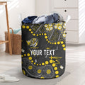 Personalized Richmond Tigers Laundry Basket Aboriginal Pattern with Graffiti Style