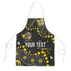 Personalized Richmond Tigers Apron Aboriginal Pattern with Graffiti Style