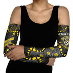 Personalized Richmond Tigers Arm Sleeves Aboriginal Pattern with Graffiti Style