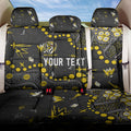 Personalized Richmond Tigers Back Car Seat Cover Aboriginal Pattern with Graffiti Style