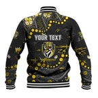 Personalized Richmond Tigers Baseball Jacket Aboriginal Pattern with Graffiti Style