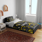 Personalized Richmond Tigers Bedding Set Aboriginal Pattern with Graffiti Style